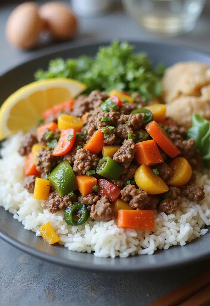 27 Easy Mexican Ground Beef Recipes for Weeknight Meals 144 27 Easy Mexican Ground Beef Recipes for Weeknight Meals - 24. Beef and Veggie Stir-Fry