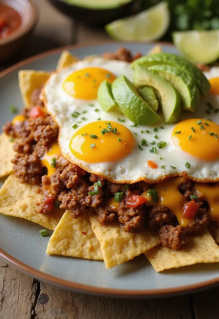 27 Easy Mexican Ground Beef Recipes for Weeknight Meals 158 27 Easy Mexican Ground Beef Recipes for Weeknight Meals - 26. Beef Chilaquiles