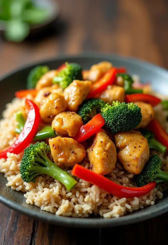 27 Healthy Mexican Chicken Recipes for the Week - 25. Chicken and Veggie Stir Fry