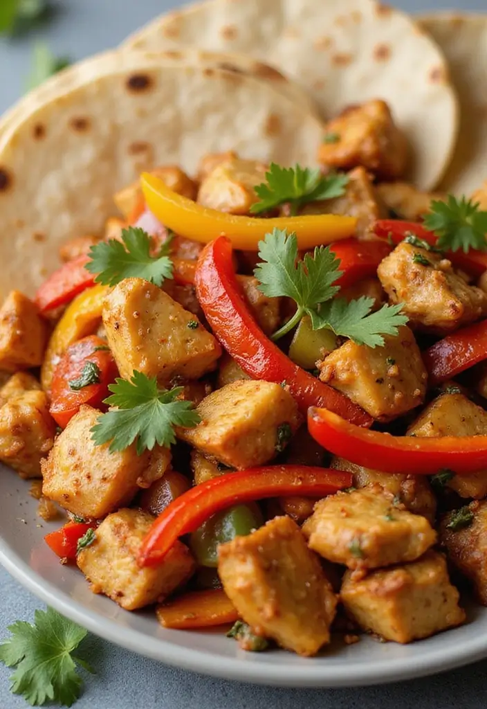 27 Healthy Mexican Chicken Recipes for the Week - 5. Chicken Fajita Stir-Fry