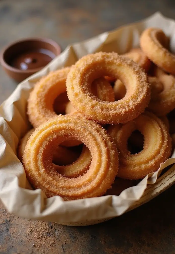 27 Mexican Dessert Recipes That Are Irresistibly Good 8 27 Mexican Dessert Recipes That Are Irresistibly Good - 2. Churros with Cinnamon Sugar