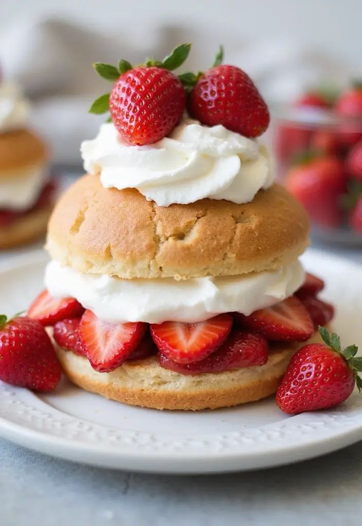 27 Mexican Dessert Recipes That Are Irresistibly Good 116 27 Mexican Dessert Recipes That Are Irresistibly Good - 20. Vegan Strawberry Shortcake