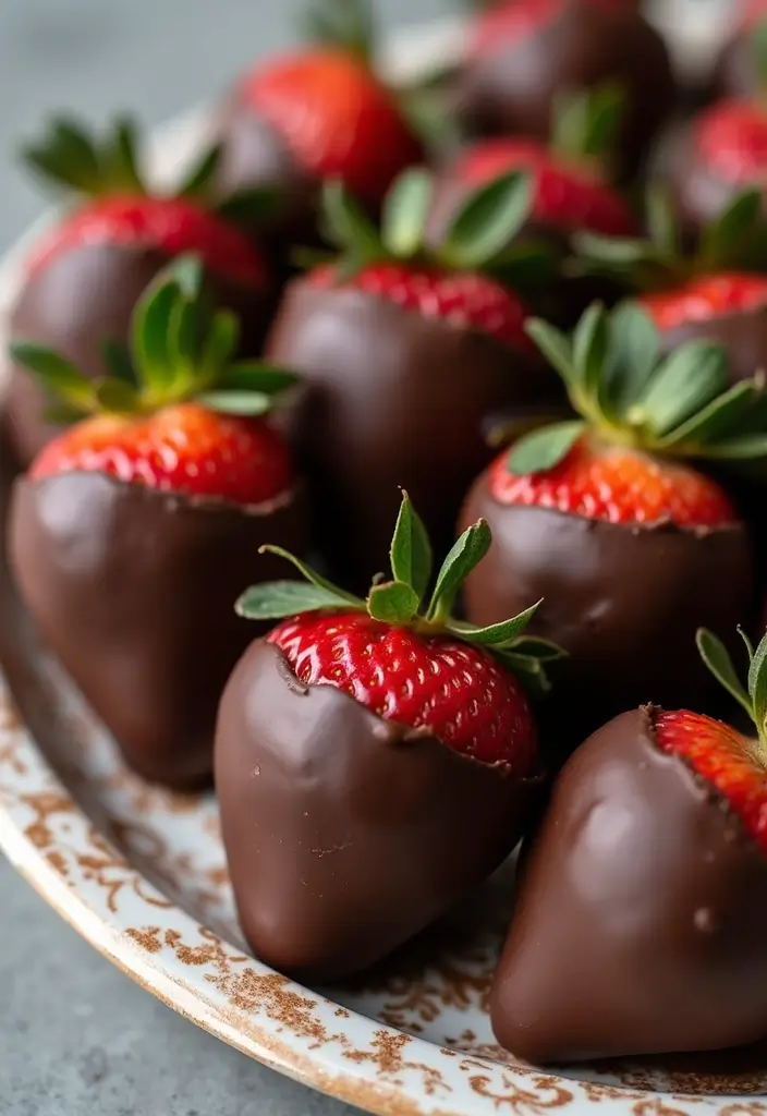 27 Mexican Dessert Recipes That Are Irresistibly Good 147 27 Mexican Dessert Recipes That Are Irresistibly Good - 25. Vegan Chocolate Covered Strawberries