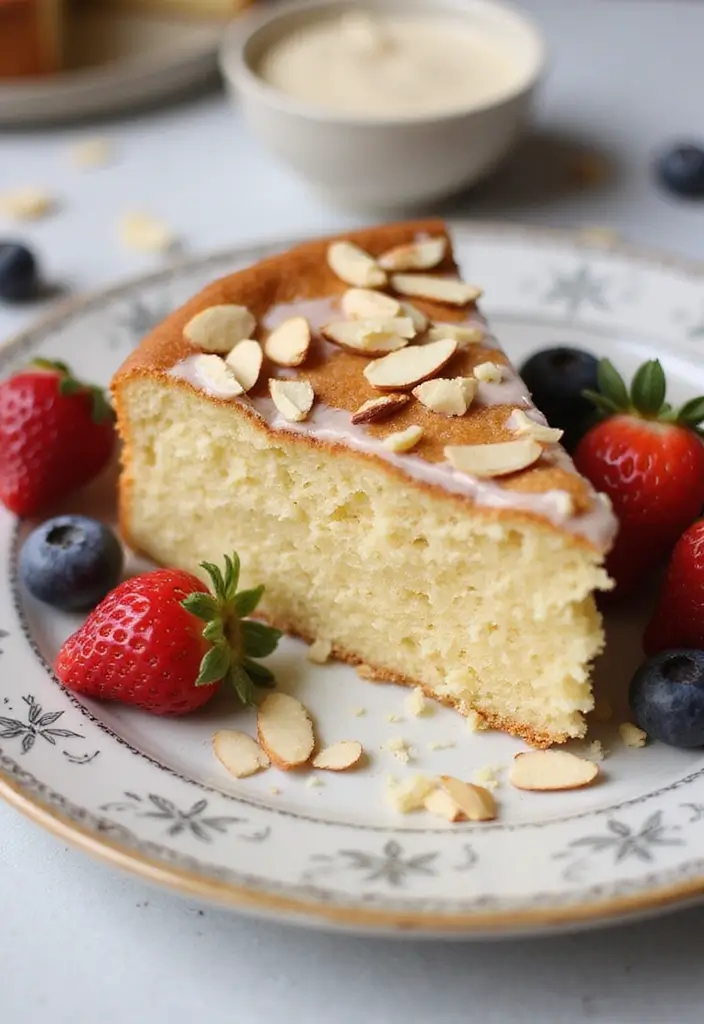 27 Mexican Dessert Recipes That Are Irresistibly Good 154 27 Mexican Dessert Recipes That Are Irresistibly Good - 26. Vegan Almond Cake