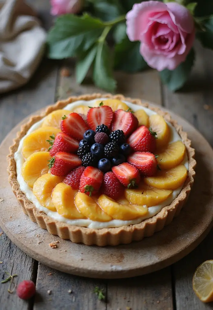 27 Mexican Dessert Recipes That Are Irresistibly Good 161 27 Mexican Dessert Recipes That Are Irresistibly Good - 27. Vegan Fruit Tart