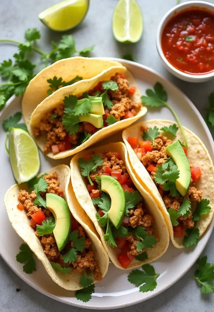 28 Easy Mexican Recipes with Just 4 Ingredients 1 28 Easy Mexican Recipes with Just 4 Ingredients - 1. Four-Ingredient Chicken Tacos