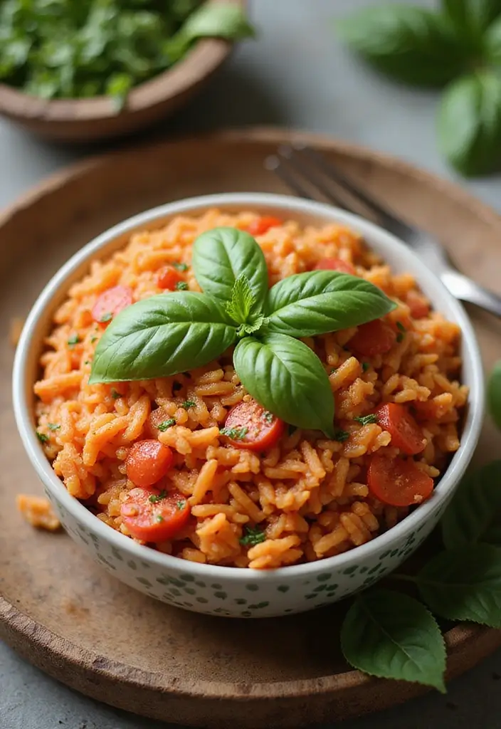 28 Easy Mexican Recipes with Just 4 Ingredients 111 28 Easy Mexican Recipes with Just 4 Ingredients - 19. Tomato Basil Rice