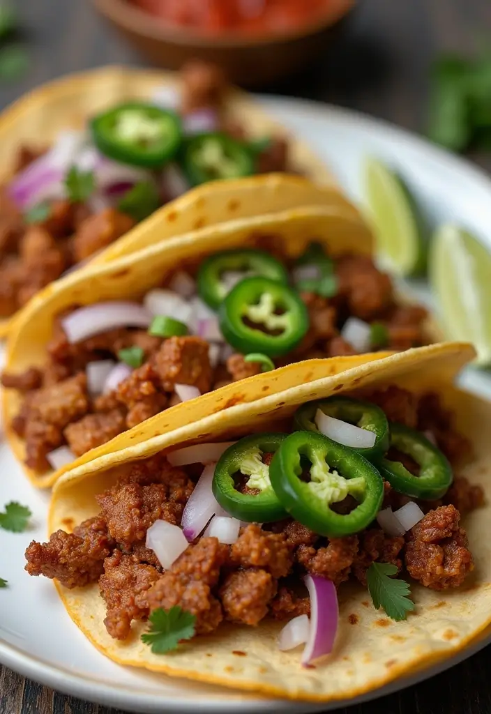 28 Easy Mexican Recipes with Just 4 Ingredients 128 28 Easy Mexican Recipes with Just 4 Ingredients - 22. Simple Pork Tacos