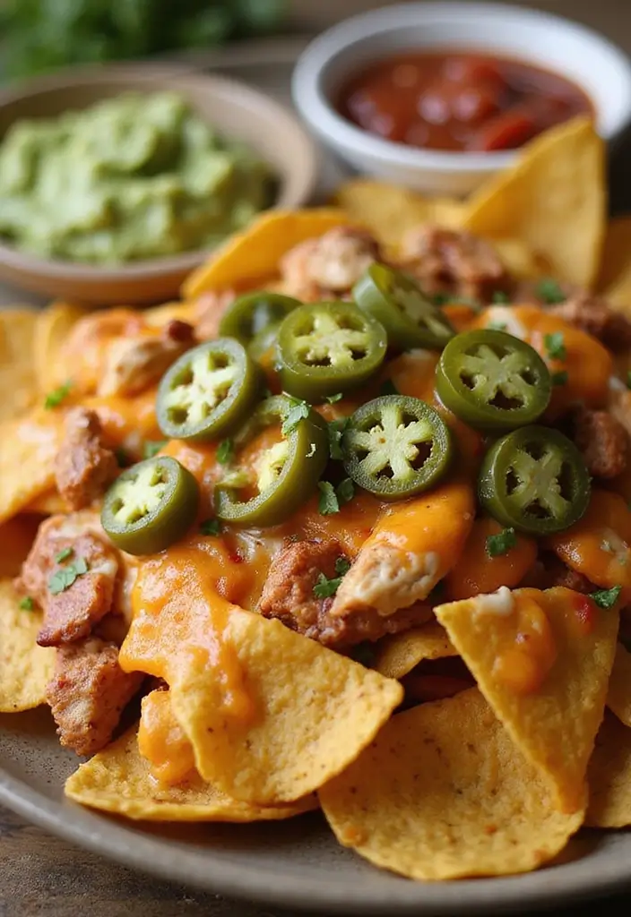 28 Easy Mexican Recipes with Just 4 Ingredients 168 28 Easy Mexican Recipes with Just 4 Ingredients - 28. Easy Chicken Nachos