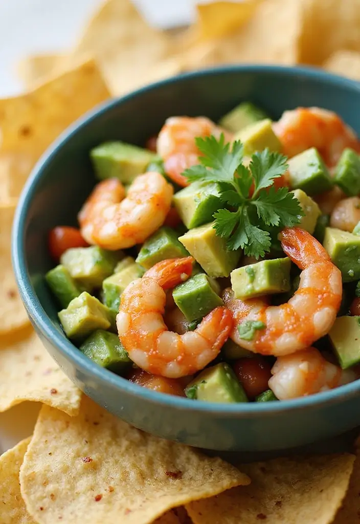 28 Easy Mexican Recipes with Just 4 Ingredients 18 28 Easy Mexican Recipes with Just 4 Ingredients - 4. Shrimp and Avocado Salsa