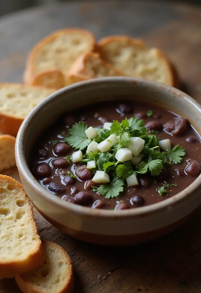 28 Easy Mexican Recipes with Just 4 Ingredients 45 28 Easy Mexican Recipes with Just 4 Ingredients - 9. Black Bean Soup