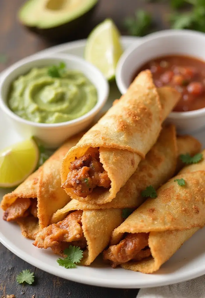 28 Mexican Chicken Tenderloin Recipes for Quick Meals 106 28 Mexican Chicken Tenderloin Recipes for Quick Meals - 20. Chicken Tenderloin Flautas