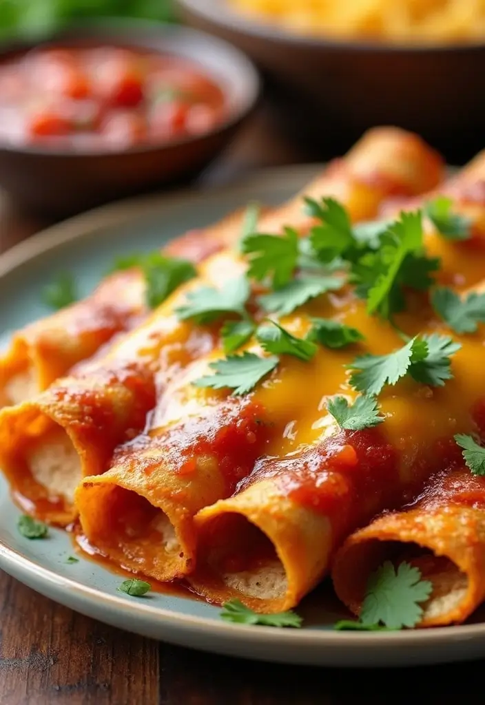 28 Mexican Chicken Tenderloin Recipes for Quick Meals 11 28 Mexican Chicken Tenderloin Recipes for Quick Meals - 3. Chicken Tenderloin Enchiladas