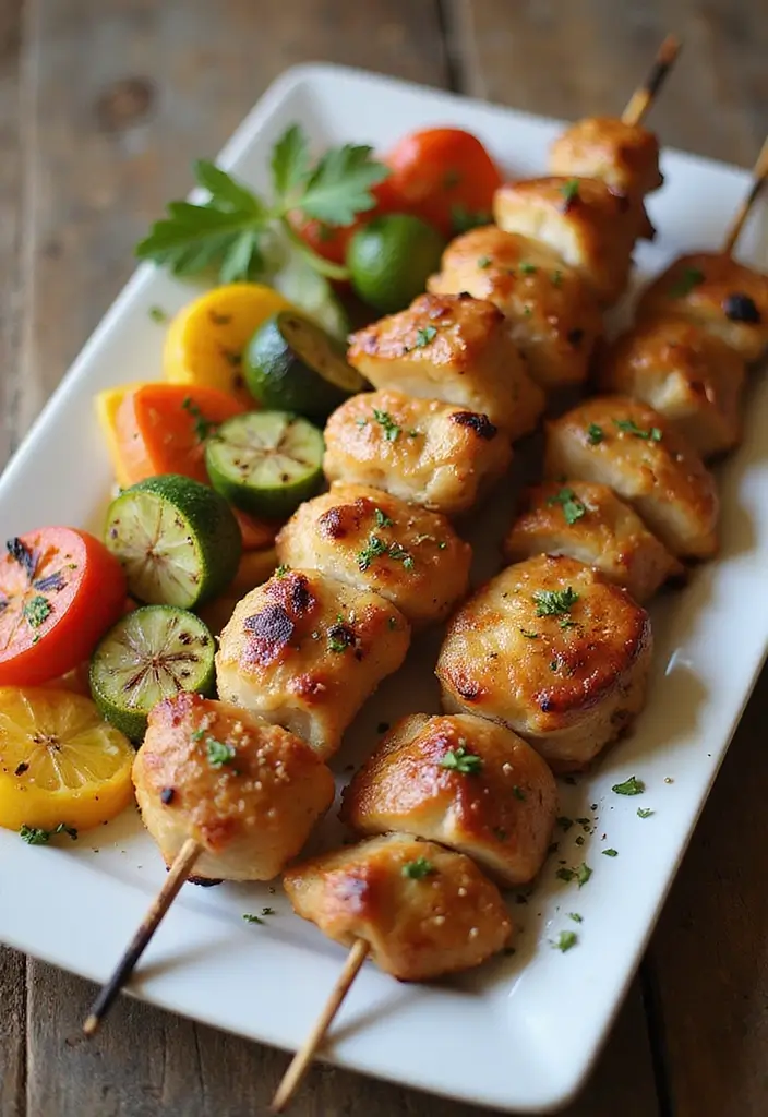 28 Mexican Chicken Tenderloin Recipes for Quick Meals 21 28 Mexican Chicken Tenderloin Recipes for Quick Meals - 5. Honey-Lime Chicken Tenderloin Skewers