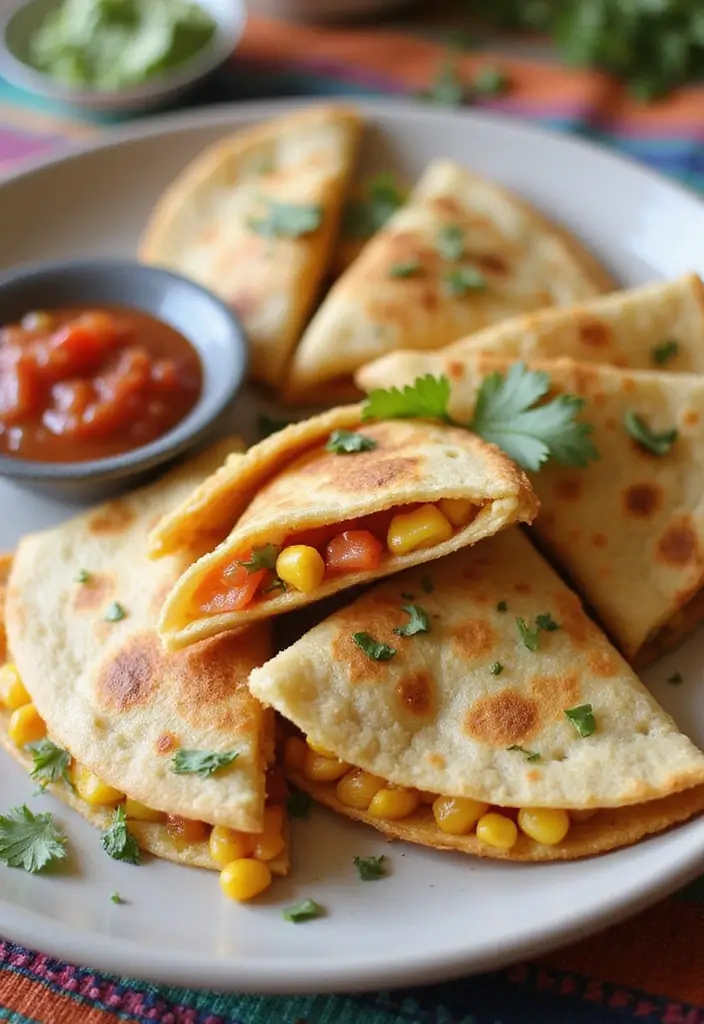 28 Mexican Corn Side Dish Recipes Everyone Will Enjoy 73 28 Mexican Corn Side Dish Recipes Everyone Will Enjoy - 13. Corn and Tomato Quesadillas