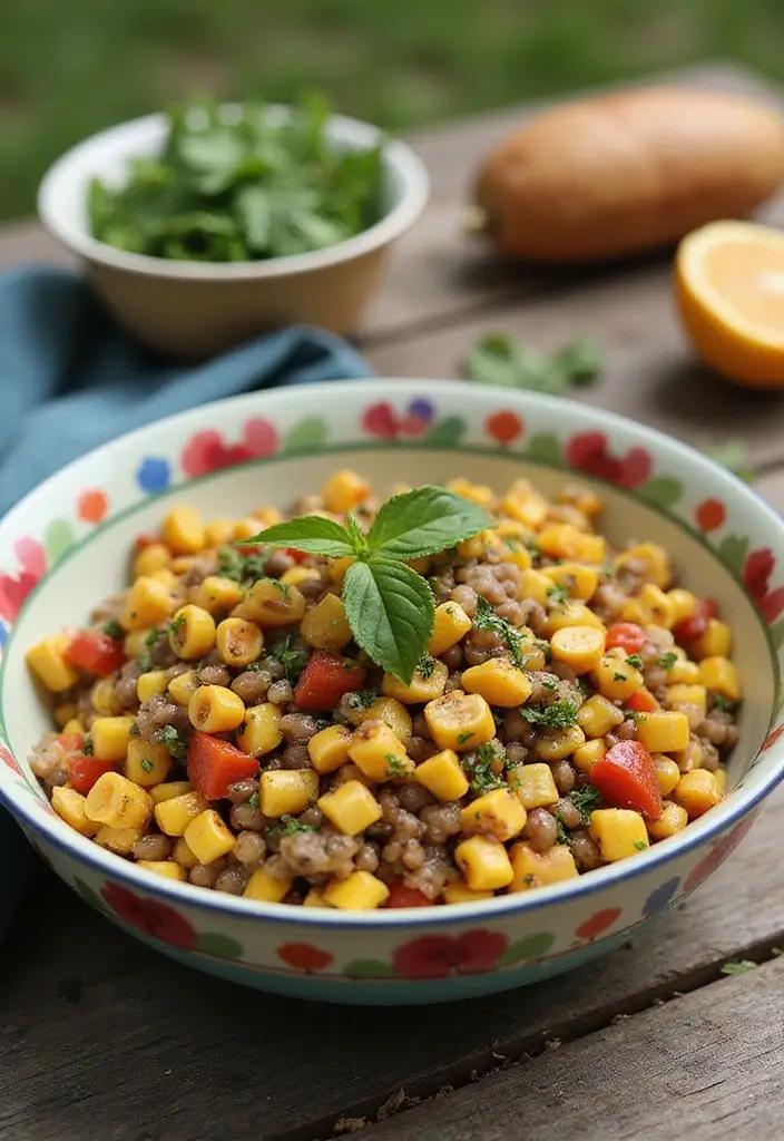 28 Mexican Corn Side Dish Recipes Everyone Will Enjoy 142 28 Mexican Corn Side Dish Recipes Everyone Will Enjoy - 24. Corn and Lentil Salad