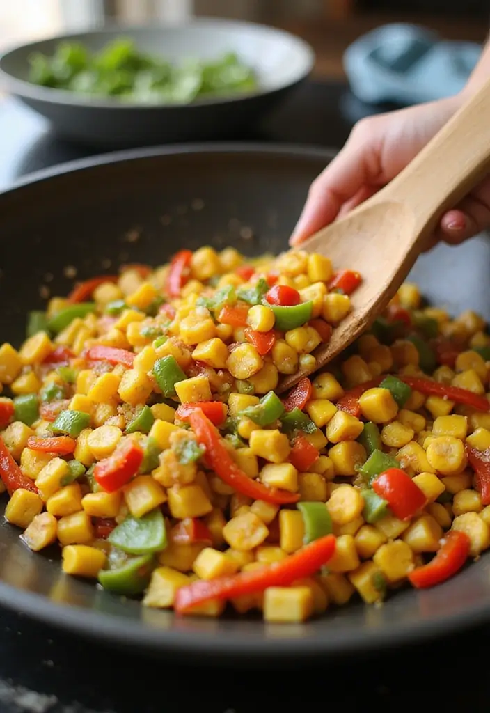 28 Mexican Corn Side Dish Recipes Everyone Will Enjoy 147 28 Mexican Corn Side Dish Recipes Everyone Will Enjoy - 25. Corn and Bell Pepper Stir-Fry