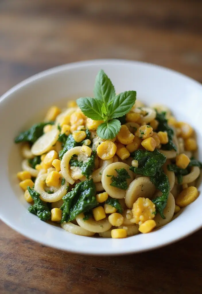 28 Mexican Corn Side Dish Recipes Everyone Will Enjoy 154 28 Mexican Corn Side Dish Recipes Everyone Will Enjoy - 26. Corn and Spinach Pasta