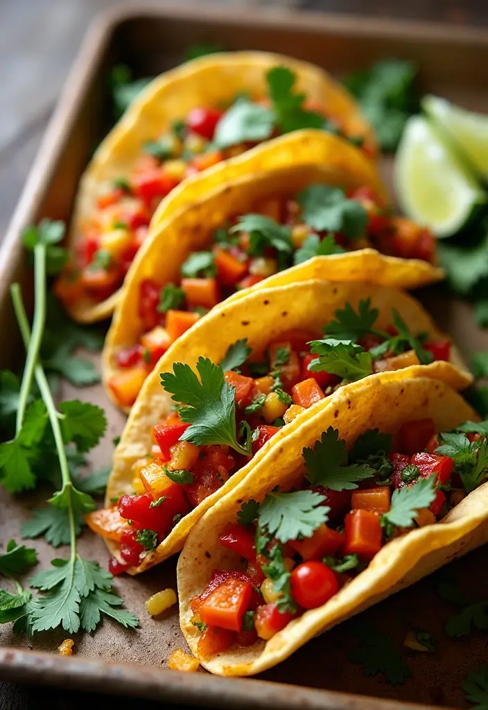 28 Mexican Party Recipes That Always Impress 93 28 Mexican Party Recipes That Always Impress - 17. Roasted Vegetable Tacos