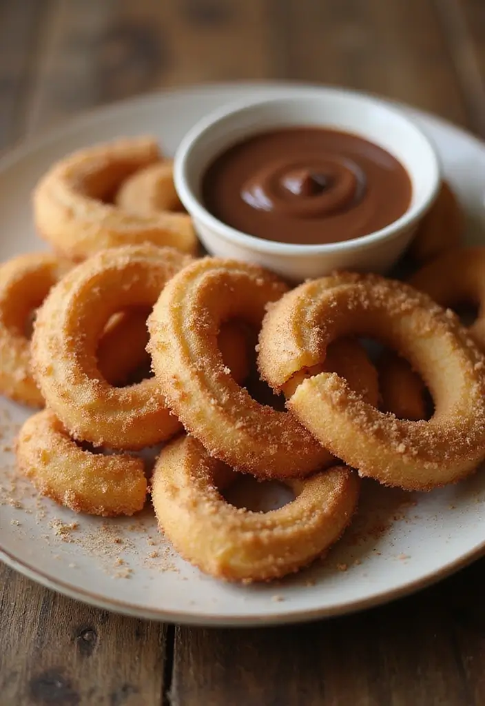 28 Mexican Party Recipes That Always Impress 164 28 Mexican Party Recipes That Always Impress - 28. Churros with Chocolate Sauce