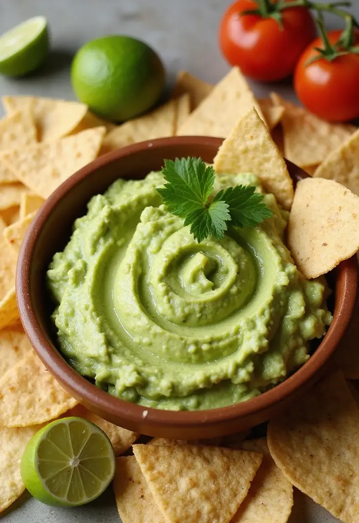 28 Mexican Party Recipes That Always Impress 28 28 Mexican Party Recipes That Always Impress - 6. Creamy Guacamole