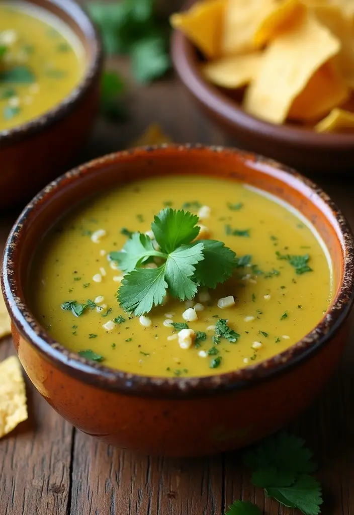 28 Mexican Poblano Pepper Recipes to Spice Up Dinner 8 28 Mexican Poblano Pepper Recipes to Spice Up Dinner - 2. Poblano Pepper Soup with Corn and Lime