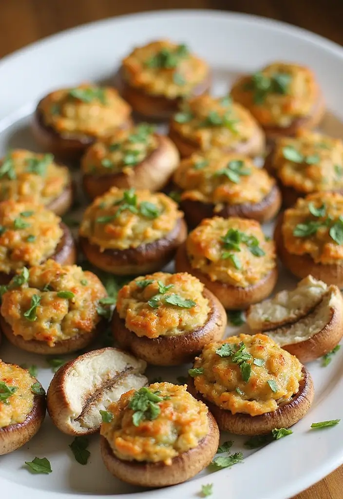 28 Mexican Poblano Pepper Recipes to Spice Up Dinner 53 28 Mexican Poblano Pepper Recipes to Spice Up Dinner - 9. Poblano Pepper and Cheese Stuffed Mushrooms