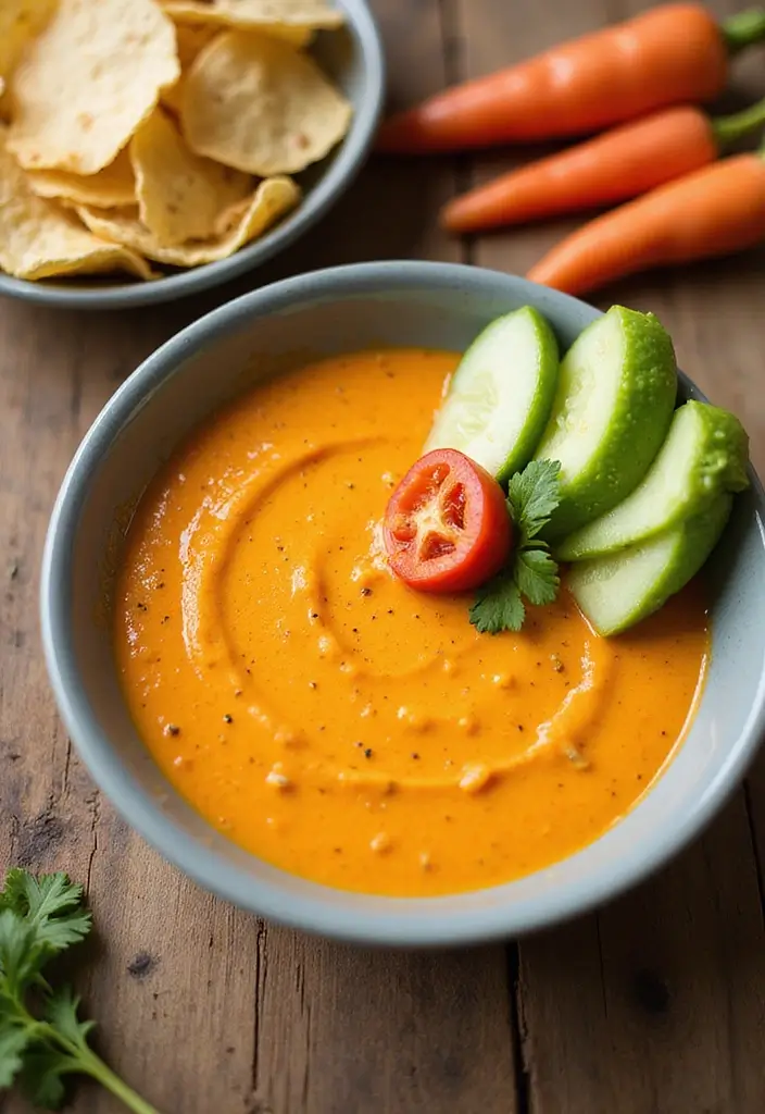 28 Spicy Mexican Food Recipes for Heat Lovers 68 28 Spicy Mexican Food Recipes for Heat Lovers - 14. Spicy Vegan Queso