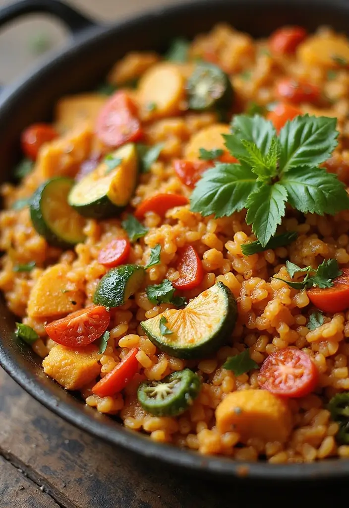 28 Spicy Mexican Food Recipes for Heat Lovers 133 28 Spicy Mexican Food Recipes for Heat Lovers - 25. Spicy Vegan Paella