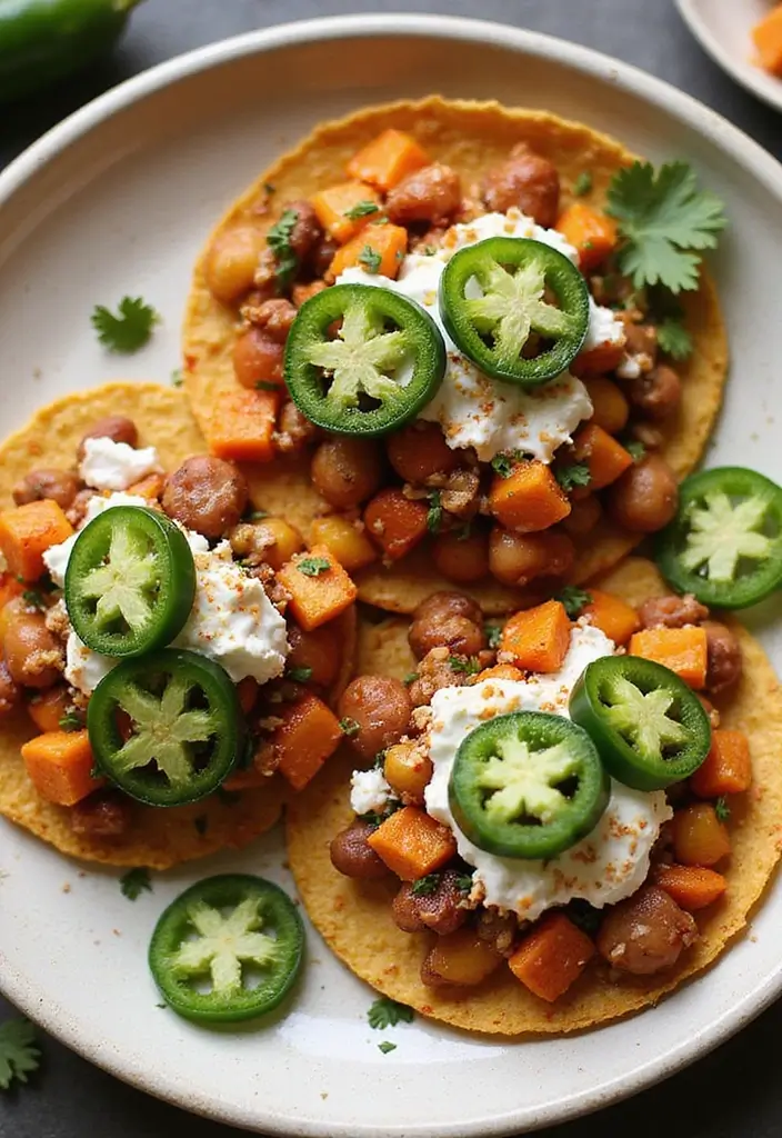 28 Spicy Mexican Food Recipes for Heat Lovers 145 28 Spicy Mexican Food Recipes for Heat Lovers - 27. Spicy Vegan Tostadas