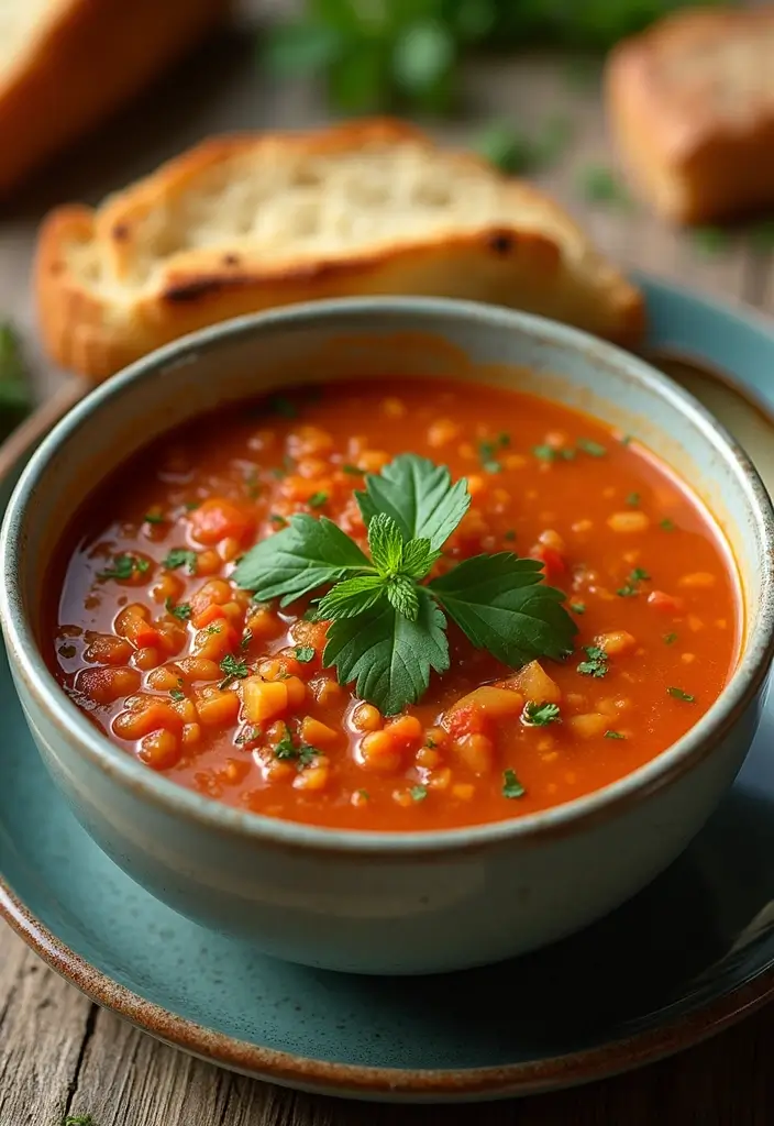 28 Spicy Mexican Food Recipes for Heat Lovers 19 28 Spicy Mexican Food Recipes for Heat Lovers - 5. Chipotle Lentil Soup