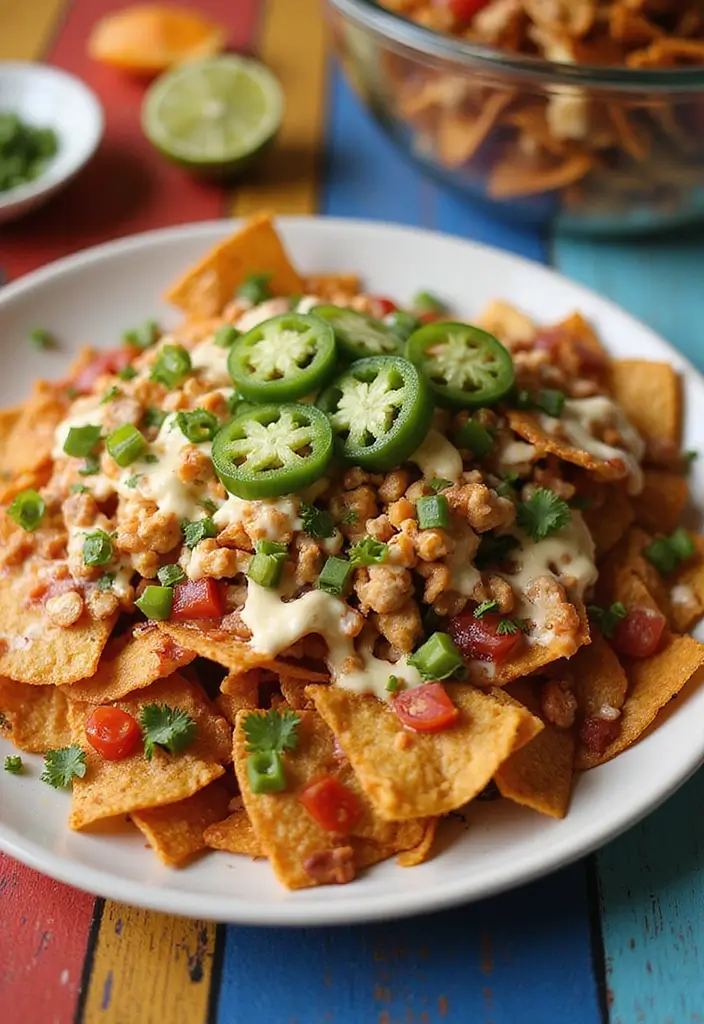 28 Spicy Mexican Food Recipes for Heat Lovers 26 28 Spicy Mexican Food Recipes for Heat Lovers - 6. Spicy Vegan Nachos