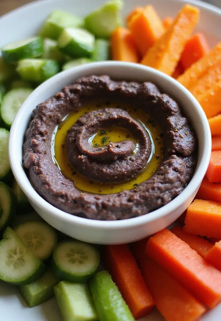 29 Easy Mexican Appetizer Recipes for Your Next Party 71 29 Easy Mexican Appetizer Recipes for Your Next Party - 13. Black Bean Hummus