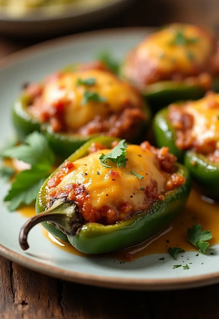 29 Easy Mexican Appetizer Recipes for Your Next Party 78 29 Easy Mexican Appetizer Recipes for Your Next Party - 14. Cheese-Stuffed Poblano Peppers