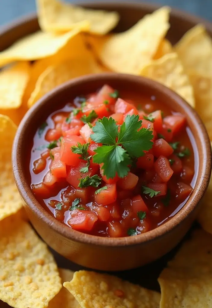 29 Easy Mexican Appetizer Recipes for Your Next Party 6 29 Easy Mexican Appetizer Recipes for Your Next Party - 2. Spicy Salsa Fresca