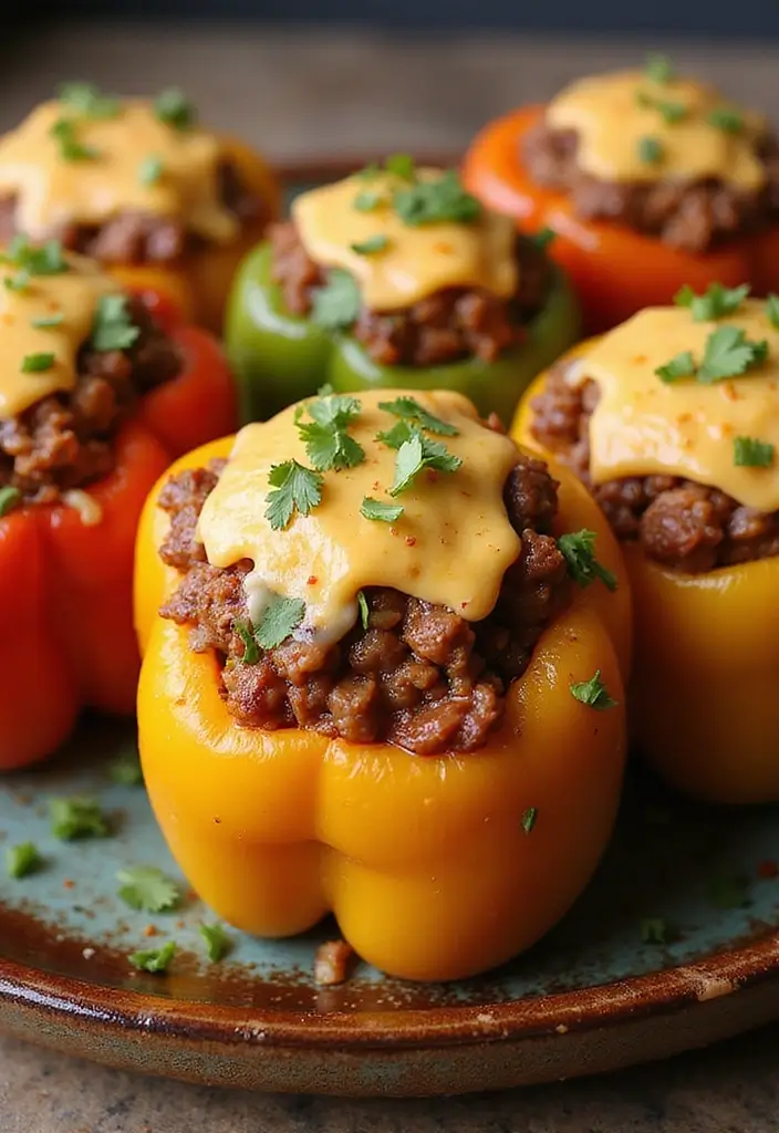 29 Low-Carb Mexican Recipes for Healthy Eating 64 29 Low-Carb Mexican Recipes for Healthy Eating - 14. Mexican Stuffed Bell Peppers