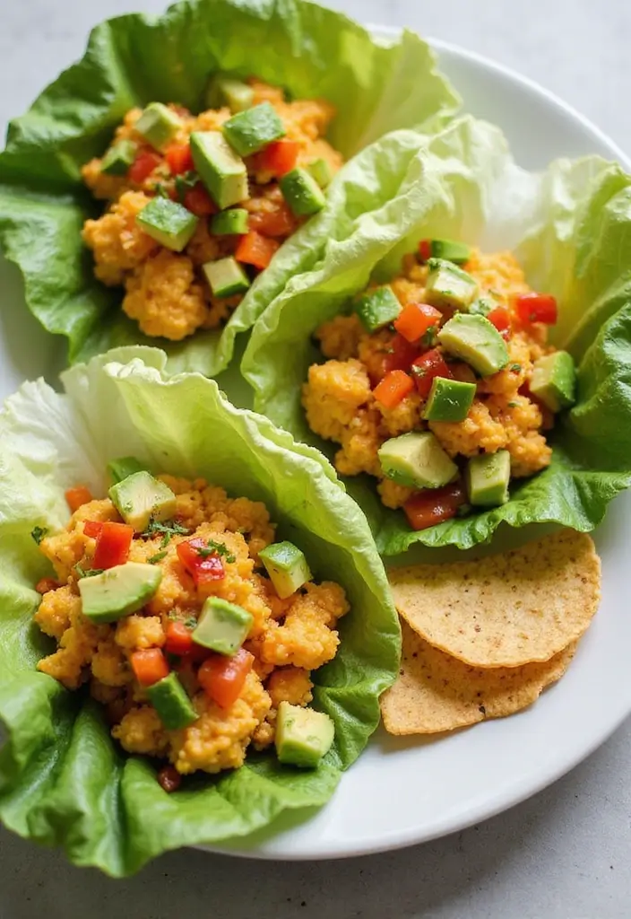 29 Low-Carb Mexican Recipes for Healthy Eating 4 29 Low-Carb Mexican Recipes for Healthy Eating - 2. Cauliflower Rice Tacos