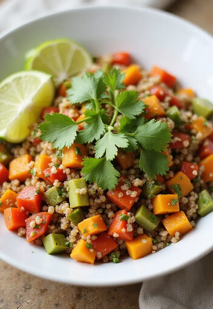 29 Low-Carb Mexican Recipes for Healthy Eating 130 29 Low-Carb Mexican Recipes for Healthy Eating - 24. Mexican Quinoa Salad