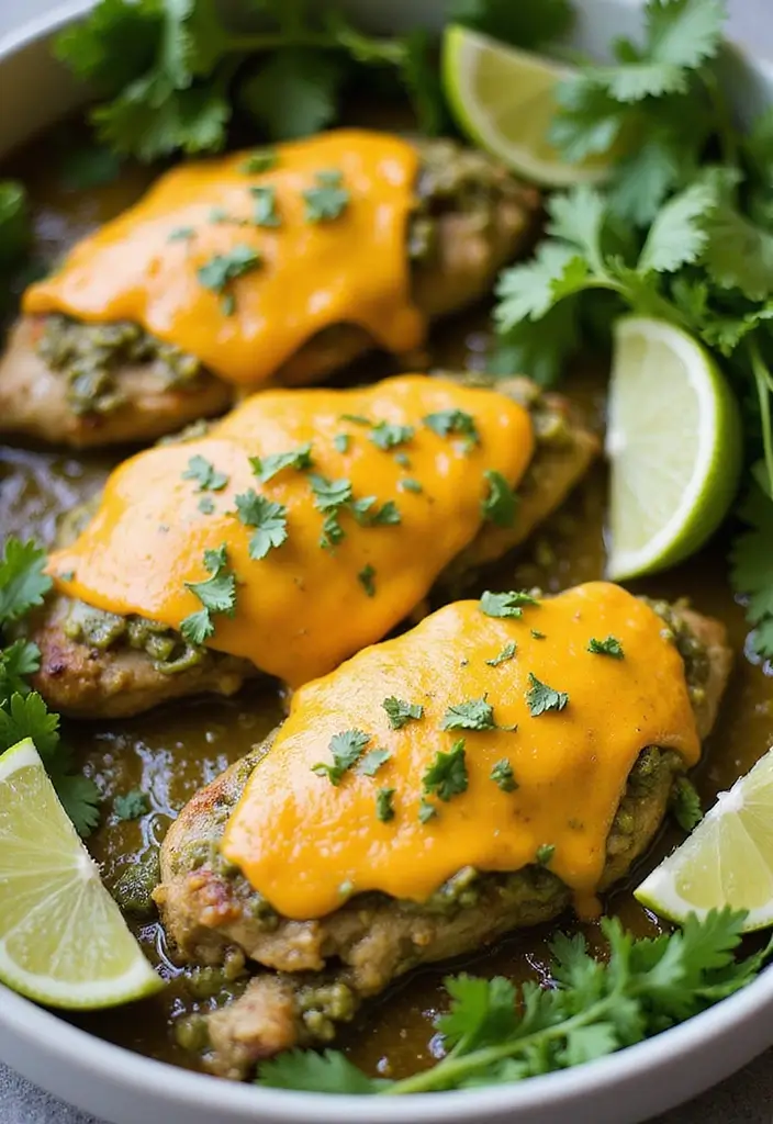 29 Low-Carb Mexican Recipes for Healthy Eating 140 29 Low-Carb Mexican Recipes for Healthy Eating - 26. Salsa Verde Chicken
