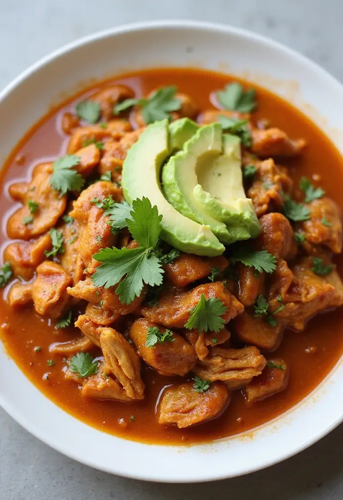 29 Low-Carb Mexican Recipes for Healthy Eating 145 29 Low-Carb Mexican Recipes for Healthy Eating - 27. Chicken Tinga