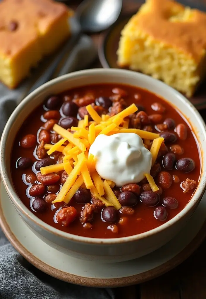 30 Copycat Restaurant Mexican Recipes You Can Make at Home - 15. Beef and Bean Chili