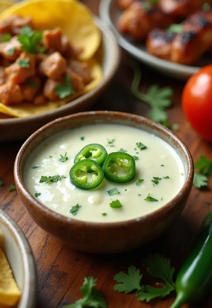 30 Copycat Restaurant Mexican Recipes You Can Make at Home - 30. Creamy Jalapeño Sauce