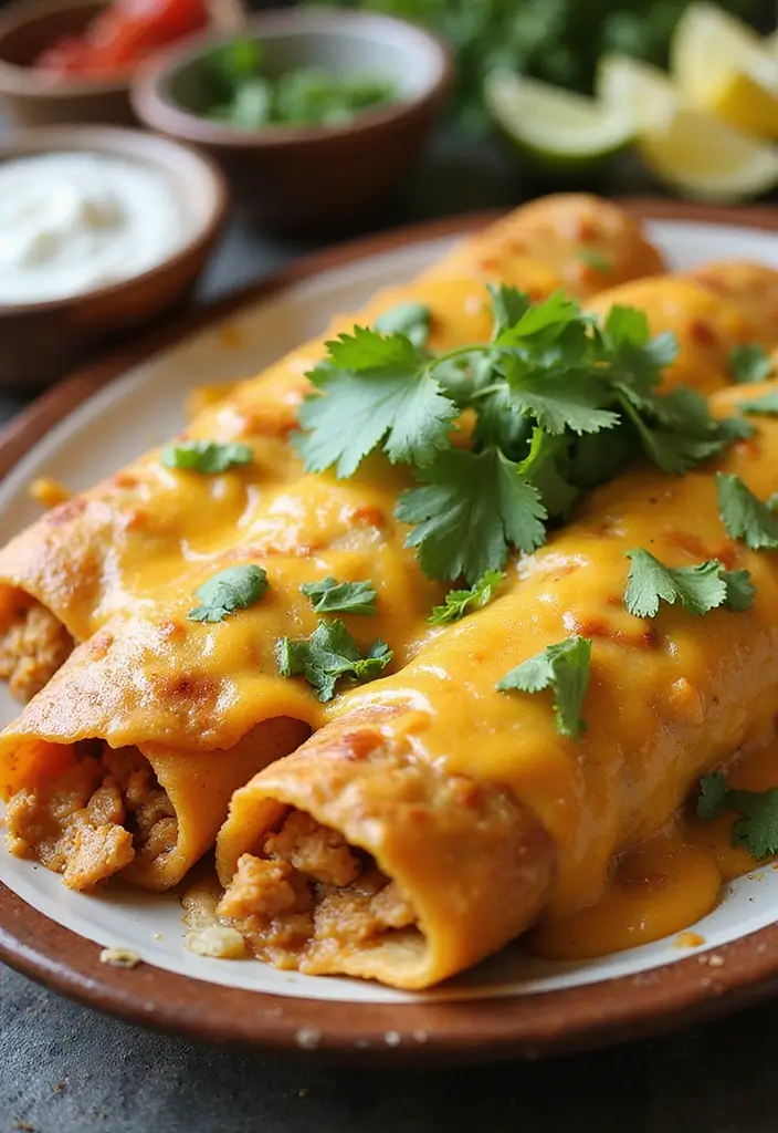 30 Copycat Restaurant Mexican Recipes You Can Make at Home - 4. Easy Chicken Enchiladas