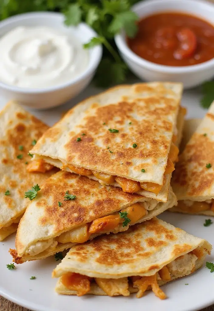 30 Copycat Restaurant Mexican Recipes You Can Make at Home - 8. Chicken Quesadillas