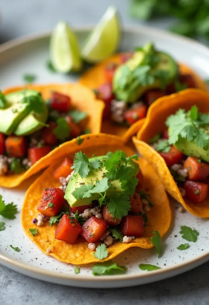 30 Easy Crockpot Mexican Recipes You’ll Want on Repeat 62 30 Easy Crockpot Mexican Recipes You’ll Want on Repeat - 10. Sweet Potato Tacos