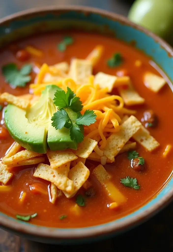 30 Easy Crockpot Mexican Recipes You’ll Want on Repeat 177 30 Easy Crockpot Mexican Recipes You’ll Want on Repeat - 27. Slow Cooker Chicken Tortilla Soup