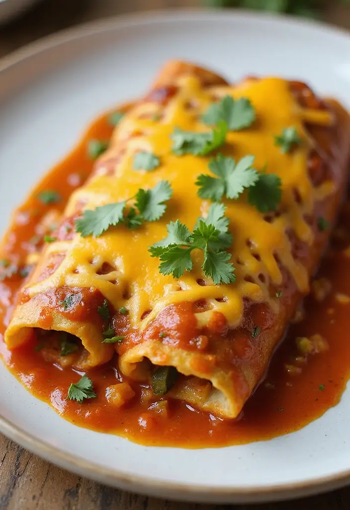 30 Easy Crockpot Mexican Recipes You’ll Want on Repeat 15 30 Easy Crockpot Mexican Recipes You’ll Want on Repeat - 3. Vegetable Enchiladas