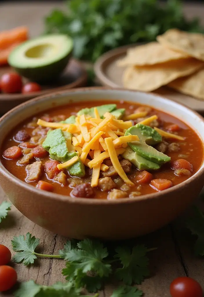 30 Easy Crockpot Mexican Recipes You’ll Want on Repeat 48 30 Easy Crockpot Mexican Recipes You’ll Want on Repeat - 8. Turkey Taco Soup