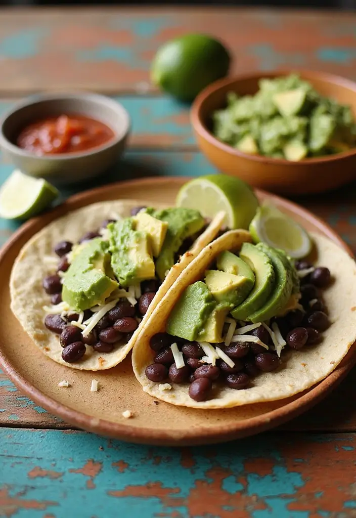 30 Easy Mexican Dinner Recipes for Busy Weeknights 61 30 Easy Mexican Dinner Recipes for Busy Weeknights - 11. Black Bean Tacos