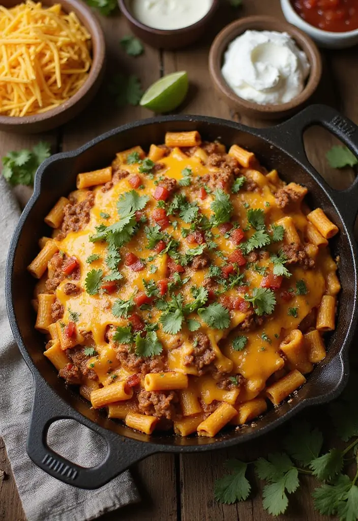 30 Easy Mexican Dinner Recipes for Busy Weeknights 87 30 Easy Mexican Dinner Recipes for Busy Weeknights - 15. Beef Taco Skillet